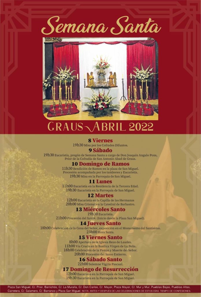 Semana Santa en Graus 2022 Graus